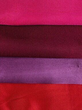 Choose Solid RED Tones in Poly-Silk 36” Square SCARF by ORNAMENTS Ranch West